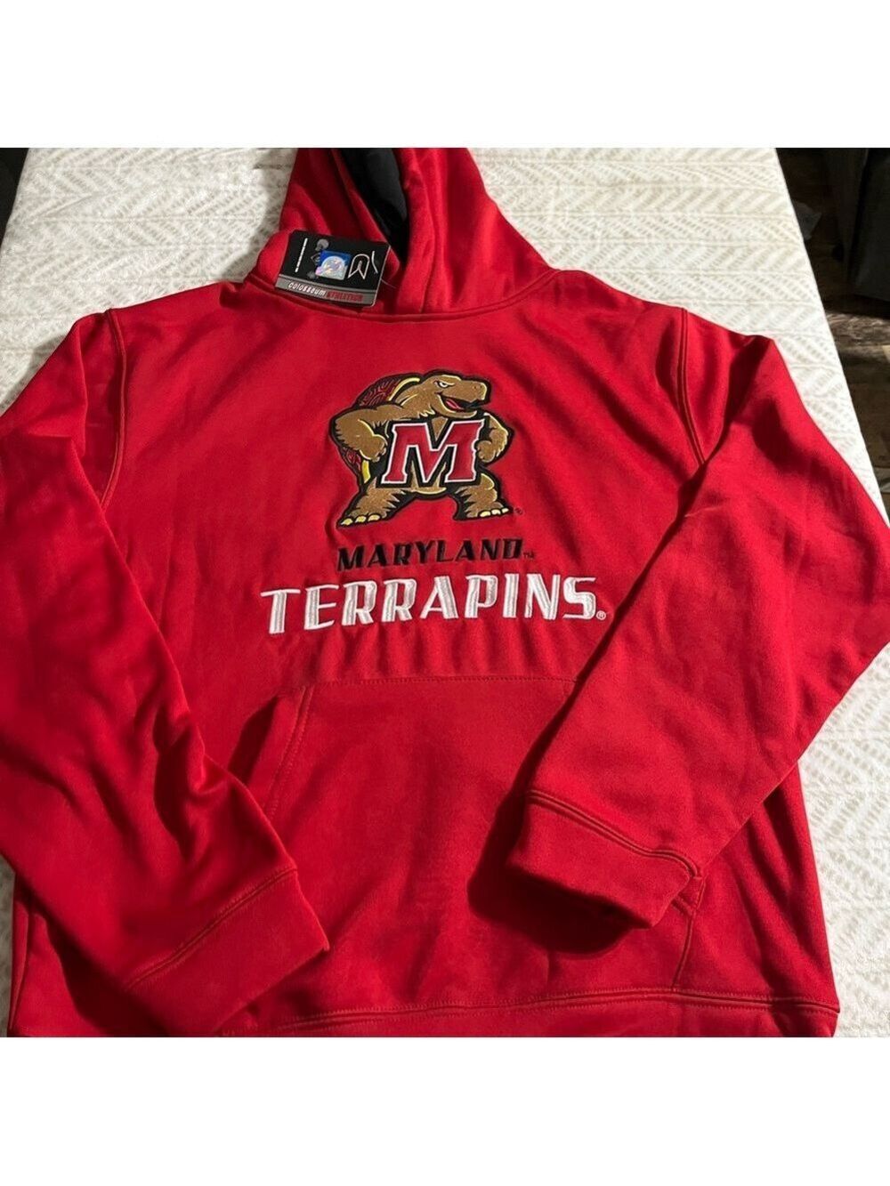 Youths XL Maryland Terrapins Hoodie Colosseum